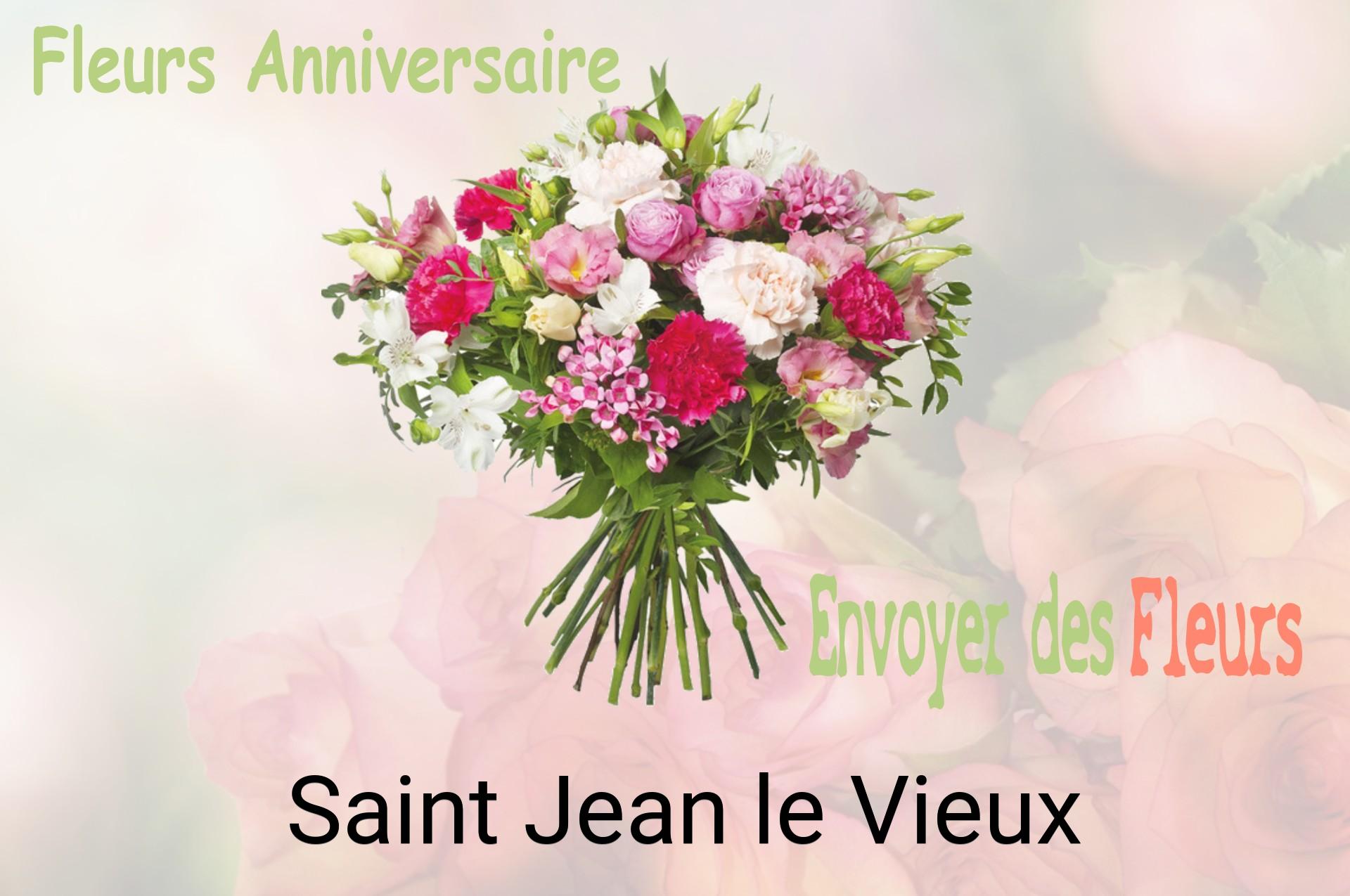 Bouquet de fleurs d’anniversaire livré à Saint-Jean-le-Vieux