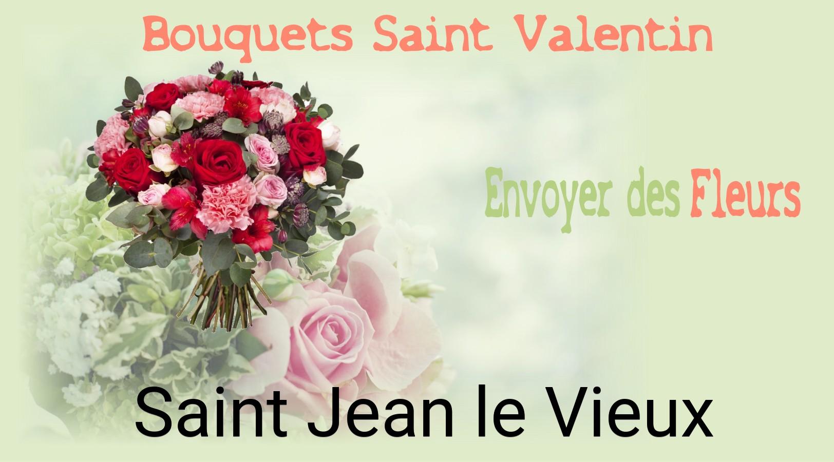 Roses de Saint-Valentin livrées à Saint-Jean-le-Vieux